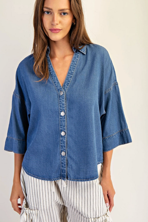 Ripley Denim Top