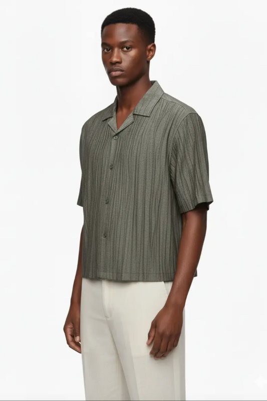 Dessi Collar Shirt - Olive