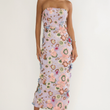 Load image into Gallery viewer, Full Bloom 3D Midi Dress

