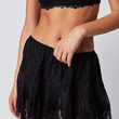 Load image into Gallery viewer, Ophelia Lace Mini Skirt - BLACK
