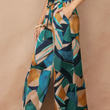 Load image into Gallery viewer, Palm Mirage Looped Belt Pant
