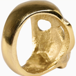 Load image into Gallery viewer, Gold Skull Napkin Ring
