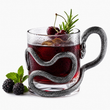 Load image into Gallery viewer, Silver Snake Gothic Cup
