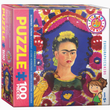 Load image into Gallery viewer, Frida Self Portrait - Kid Friendly Puzzle
