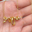 Load image into Gallery viewer, Winding Python Necklace
