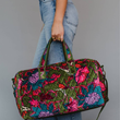 Load image into Gallery viewer, Floral Quilted Weekender
