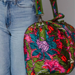 Load image into Gallery viewer, Floral Quilted Weekender
