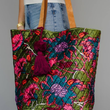 Load image into Gallery viewer, Floral Quilted Tote

