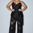 Load image into Gallery viewer, Yazmin Lace Top Plus- Black

