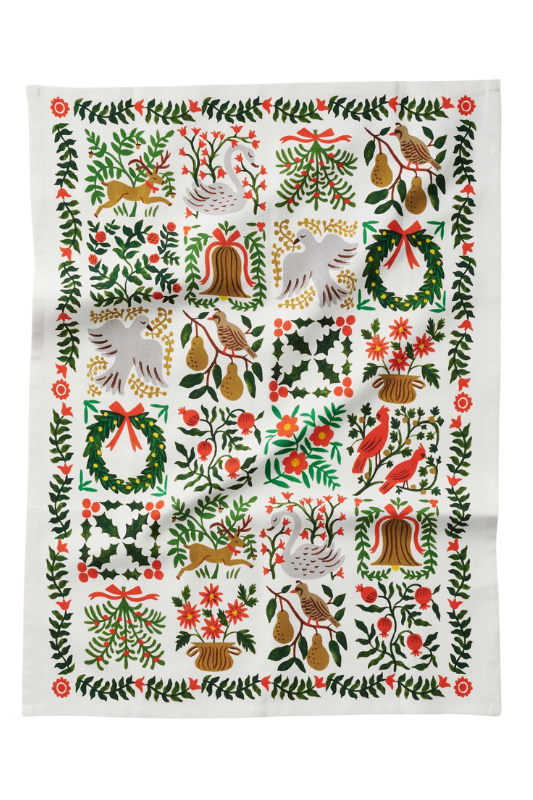 Christmas Tea Towel