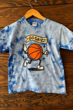 Tie Dye Grizz Youth Tee