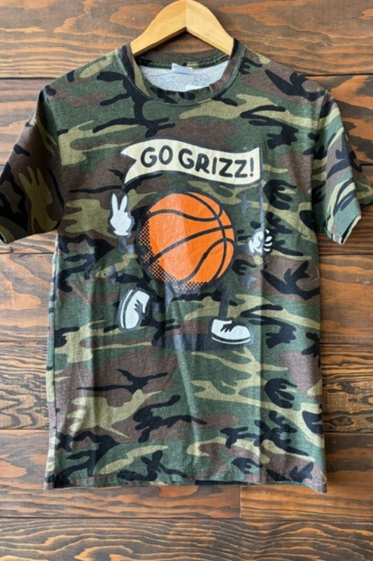 Go Grizz Camo Tee