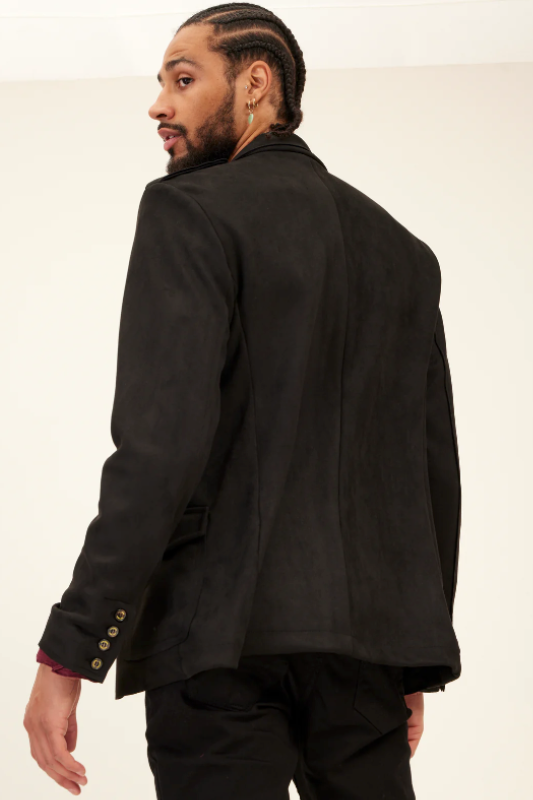 Sean Safari Jacket - Black