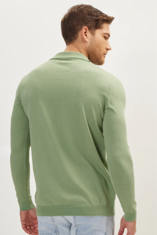 Johnny Polo Sweater - Mint