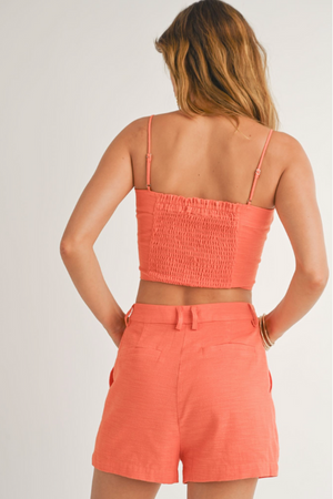 Roam Around Short - Coral<br>***Last One***