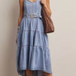Load image into Gallery viewer, Jamie Denim Midi Dress

