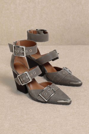 Hendrix Heel - Grey