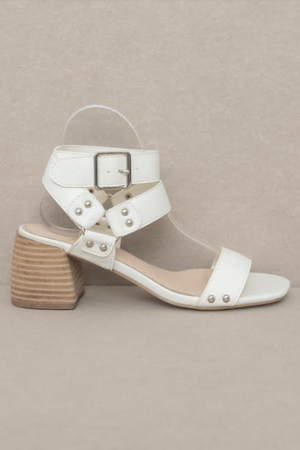 Emilia Sandal - White