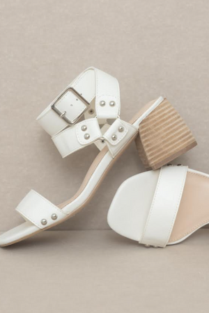 Emilia Sandal - White