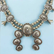 Load image into Gallery viewer, Western Concho Squash Blossom Necklace
