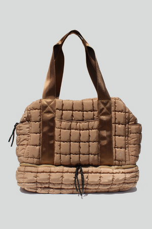 Gennie Quilted Duffle