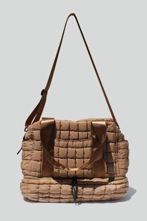 Gennie Quilted Duffle