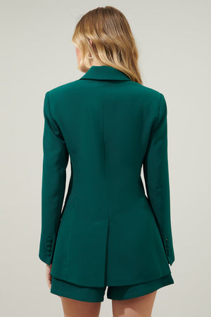 Rica Blazer- Emerald