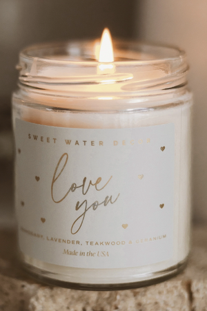 Love You 9oz Candle