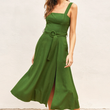 Load image into Gallery viewer, Heaven Midi Dress- Green
