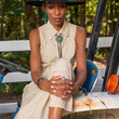 Load image into Gallery viewer, Turquoise Stone Hat Band
