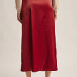 Load image into Gallery viewer, Cheyenne Satin Skirt- Red
