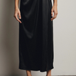 Load image into Gallery viewer, Cheyenne Satin Skirt- Black
