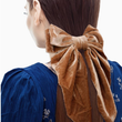 Load image into Gallery viewer, Velvety Chenille Hair Bow Clip
