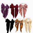 Load image into Gallery viewer, Velvety Chenille Hair Bow Clip
