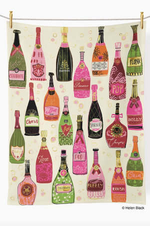 Bubble Pop Fizz Tea Towel