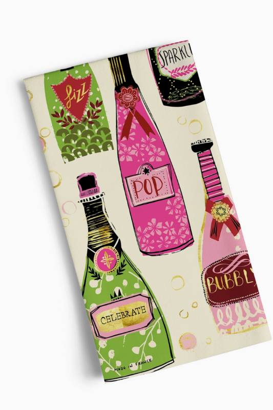 Bubble Pop Fizz Tea Towel