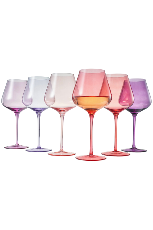 Love Wine Glasses (x6)