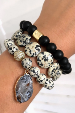 Dalmatian Bracelet Set