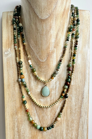 Forest Layered Necklace