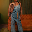 Load image into Gallery viewer, Yazmin Lace Pant- Teal
