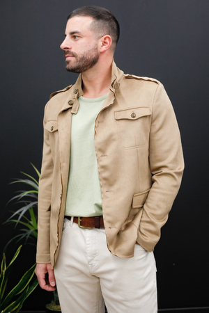 Sean Safari Jacket - Stone