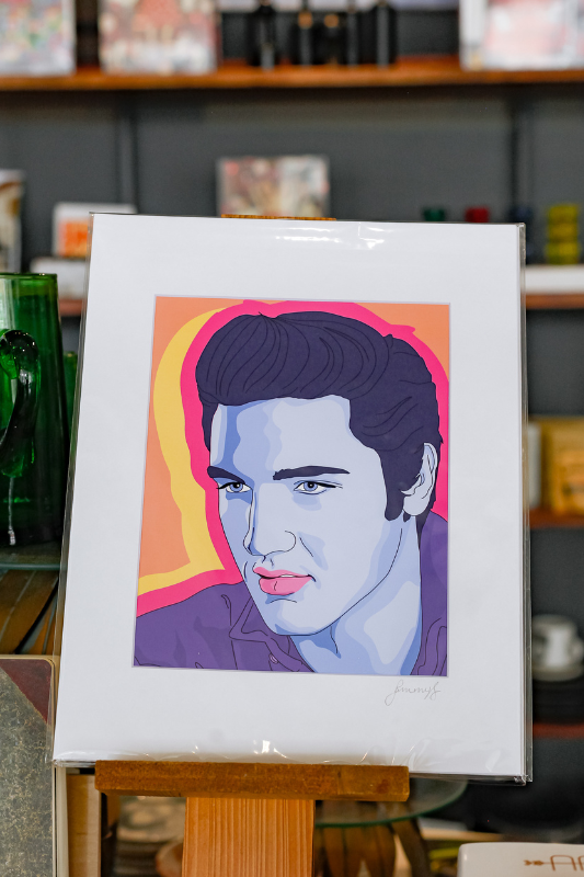Elvis Presley Pop Art Print – StockandBelle Elvis Presley Pop Art Print – StockandBelle