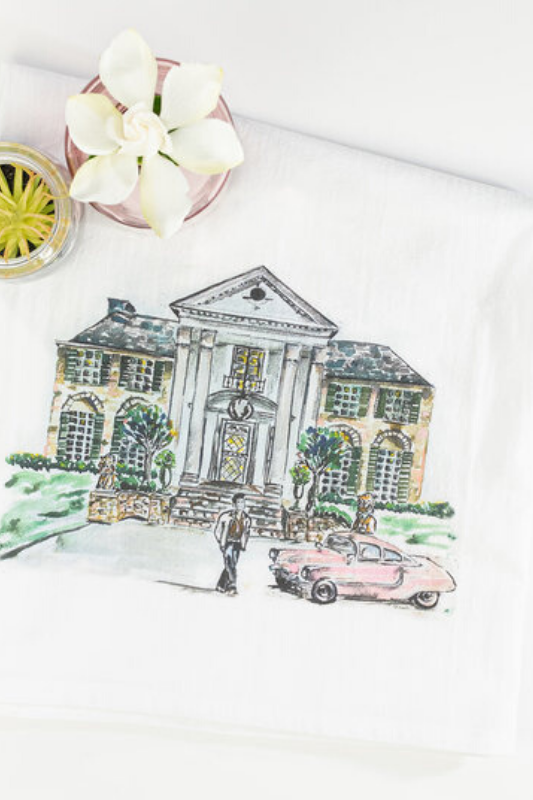 Graceland Tea Towel