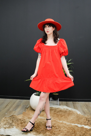 Cindy Dress - Red<br>***Last One***