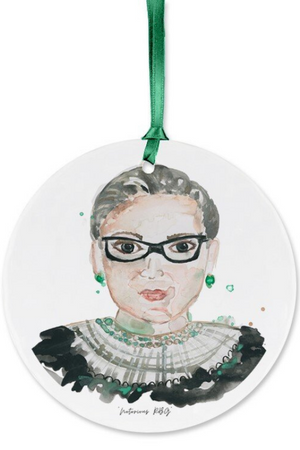 "Notorious RBG" Ruth Bader Ginsburg Ornament