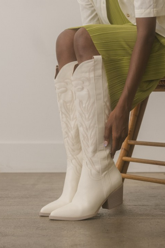 Samara Boot / White