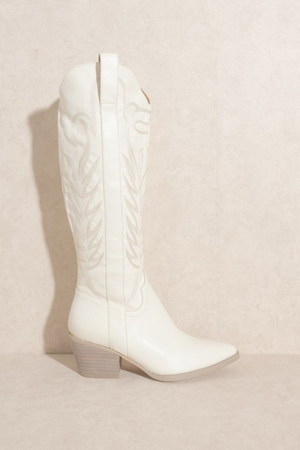 Samara Boot / White