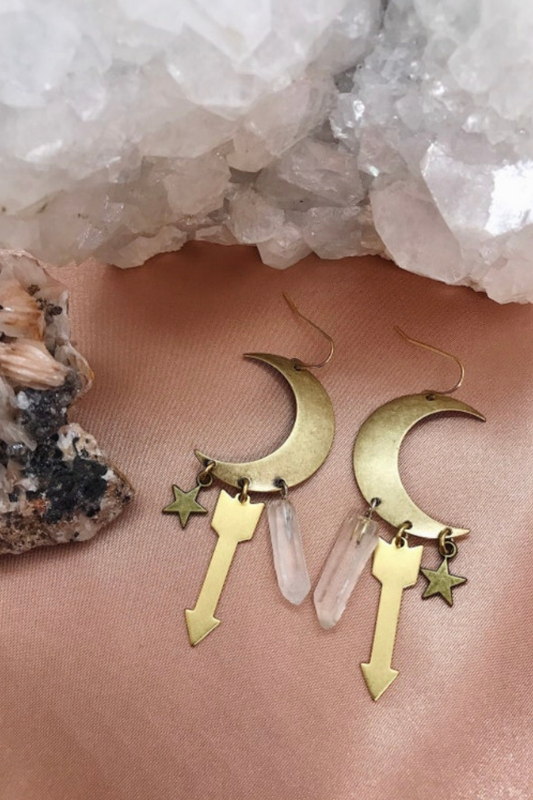 Sisters of the Moon Earrings