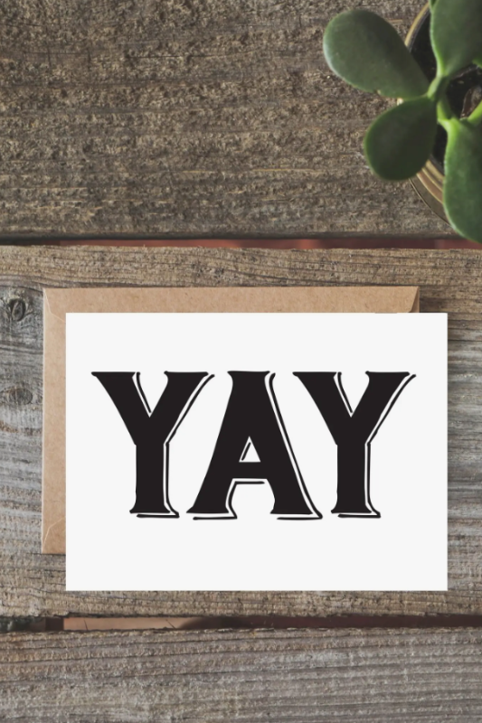 YAY Card