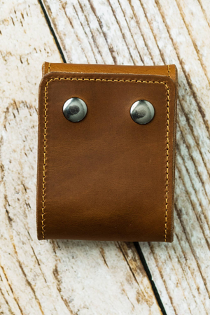 Trifold Leather Wallet - Oxford Natural
